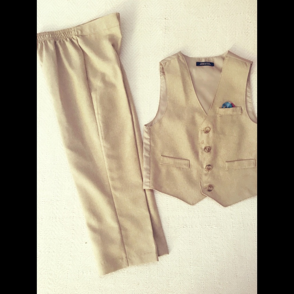 Vest with matching dress pants